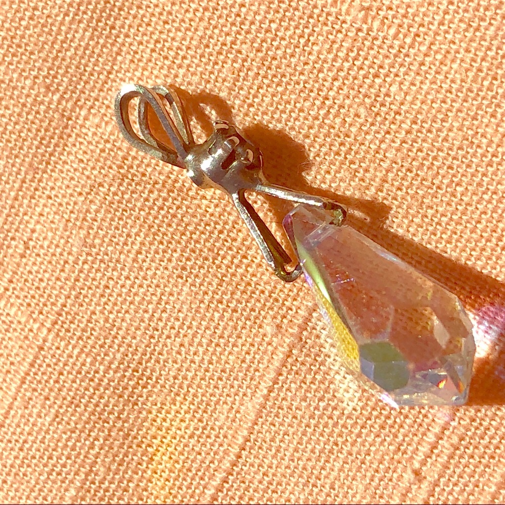 Nice AB Crystal & Rhinestone Pendant - Picture 2 of 2